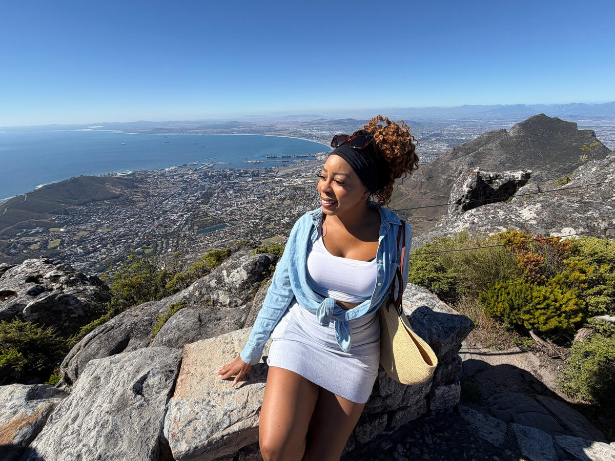Deonna Smith in South Africa