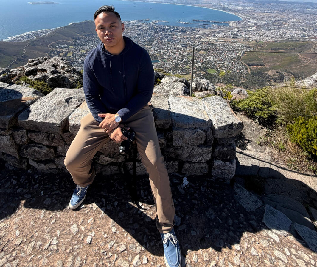 Gabriel Regalado in South Africa Gabriel Regalado in South Africa